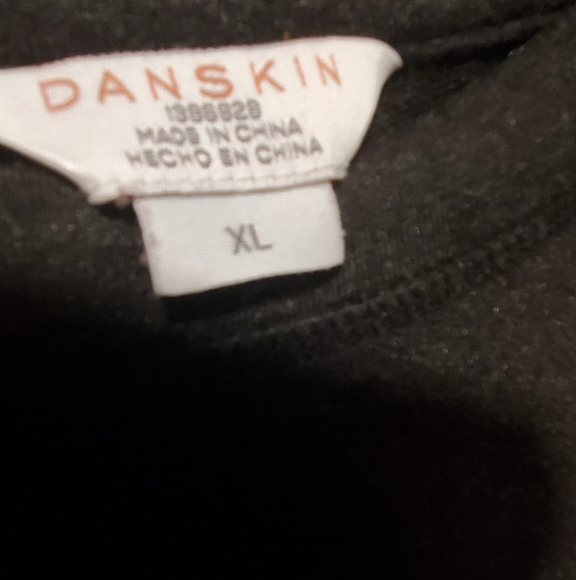 Danskin Women's Long Sleeve Crossover Top - Picture 2 of 3
